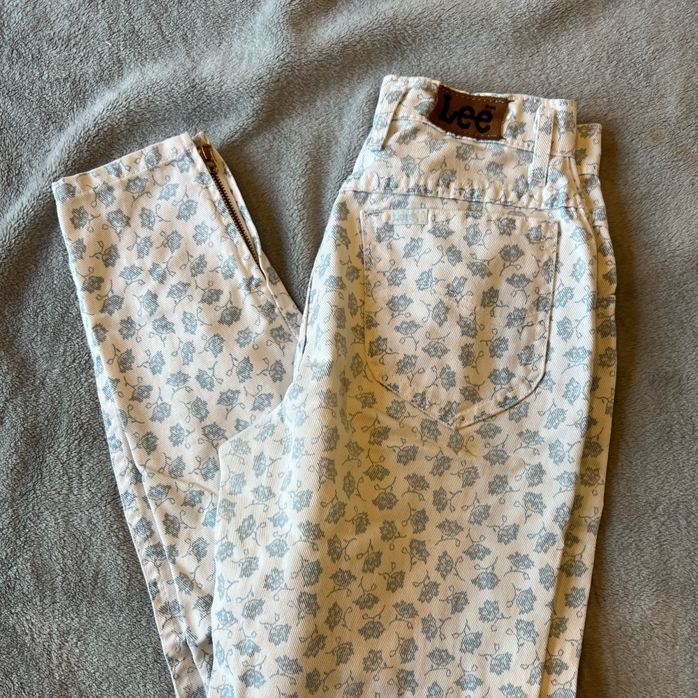 Authentic Vintage Lee, High-rise Jeans